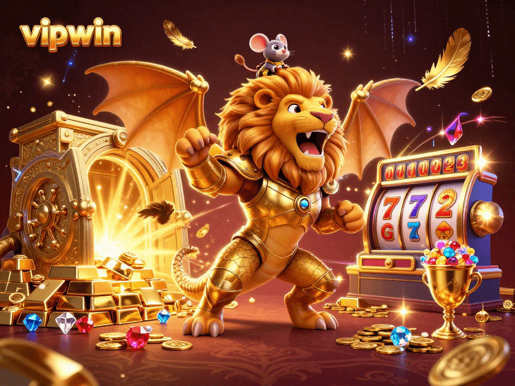 Experience thrilling jackpots at vipwin with vibrant slots, treasures, and bold casino elements.