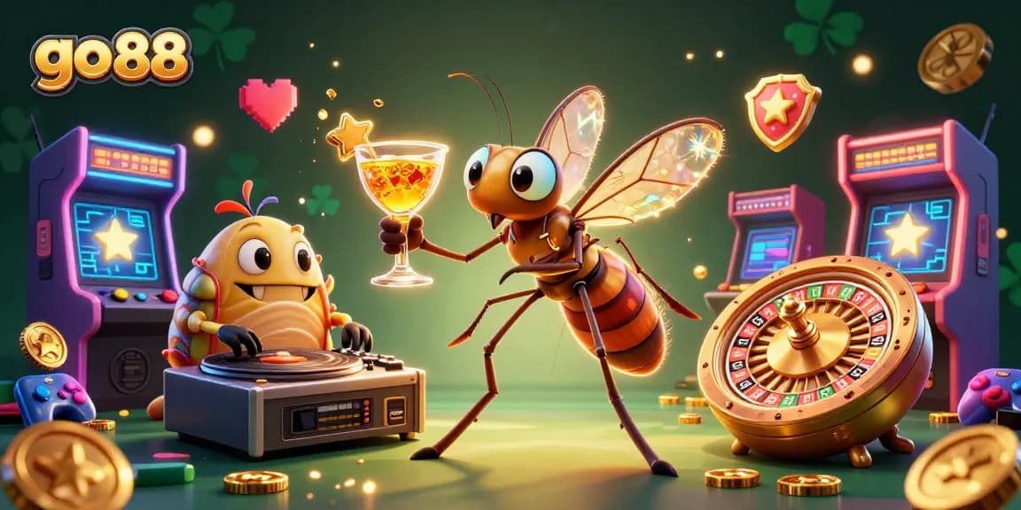 Experience the thrill of go 88 with exciting casino characters and vibrant gaming elements.