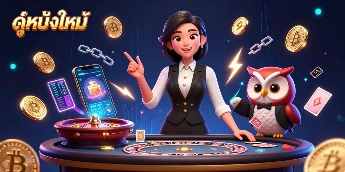 Experience ดูหนังใหม่ excitement with charming dealers and immersive casino elements sparking action