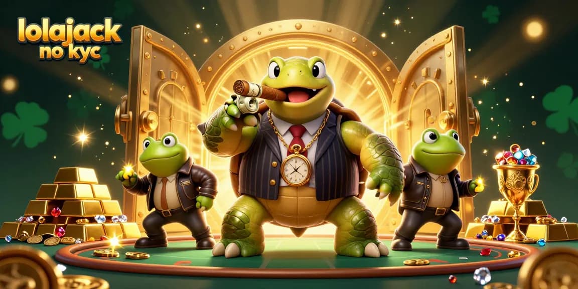 Experience lolajack no kyc gaming with vibrant characters and dynamic casino elements.