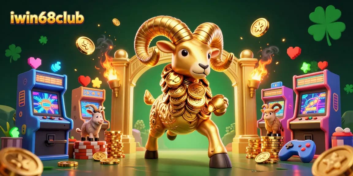 Experience thrilling gameplay at iwin68club with vibrant 3D casino elements and engaging characters.