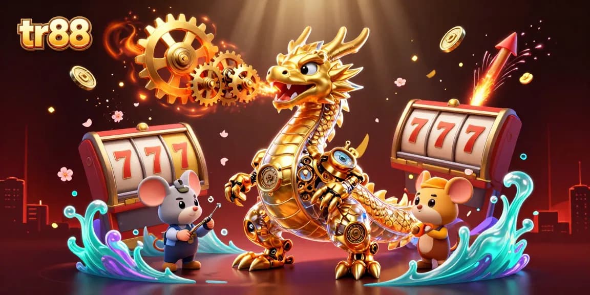 Experience thrilling gameplay at tr88 with a vibrant 3D casino atmosphere full of exciting slot elements.