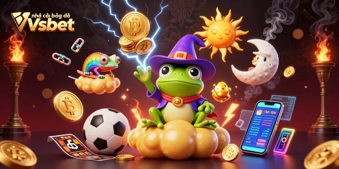 Experience the thrill of nhà cái bóng đá Vsbet with dynamic sports betting elements and vibrant characters.