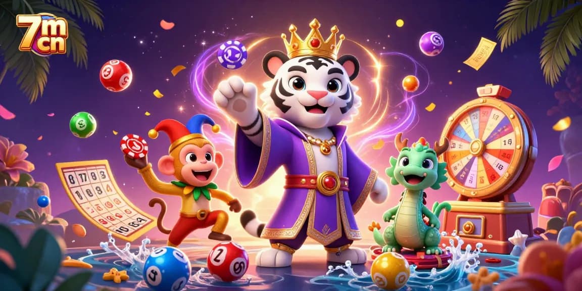 Experience thrilling gameplay with 7m cn, featuring vibrant characters and dynamic lottery game elements.