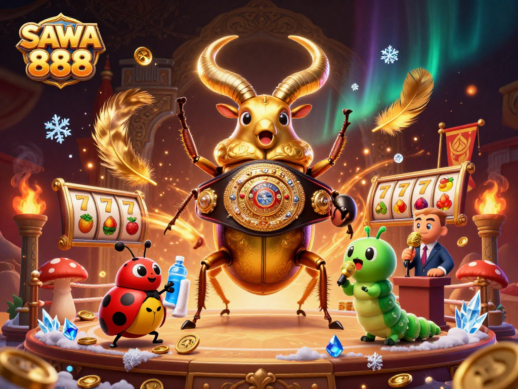 Engage in thrilling gameplay at SAWA 888 with dynamic slot tournaments and vibrant characters.