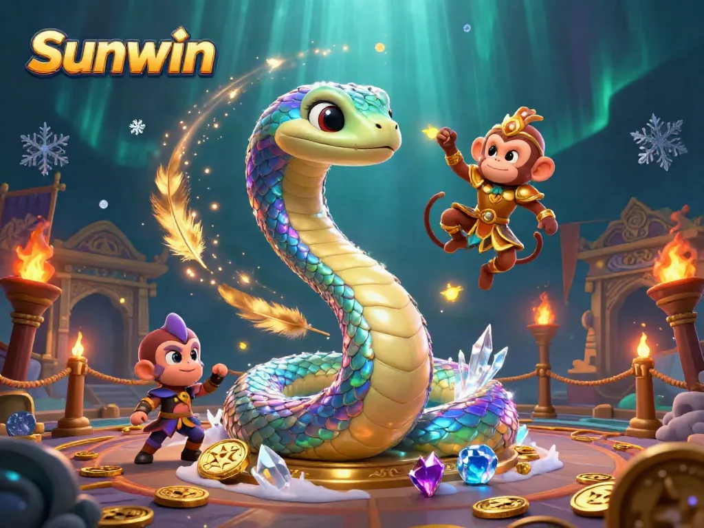 Engage with Sunwin's thrilling gaming experience featuring dynamic characters and rich casino elements.
