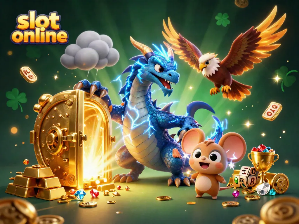 Experience thrilling slot online gameplay with electric dragon and jackpot treasures