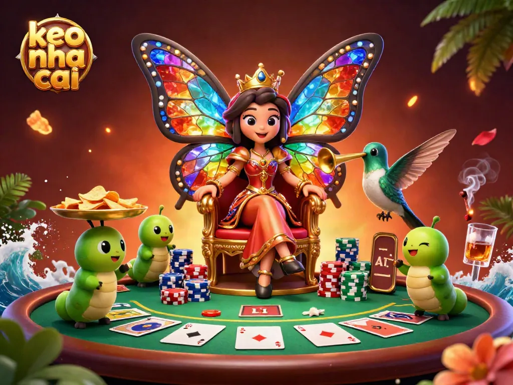 Engage with exciting keo nha cai action in a vibrant casino scene full of dynamic elements.