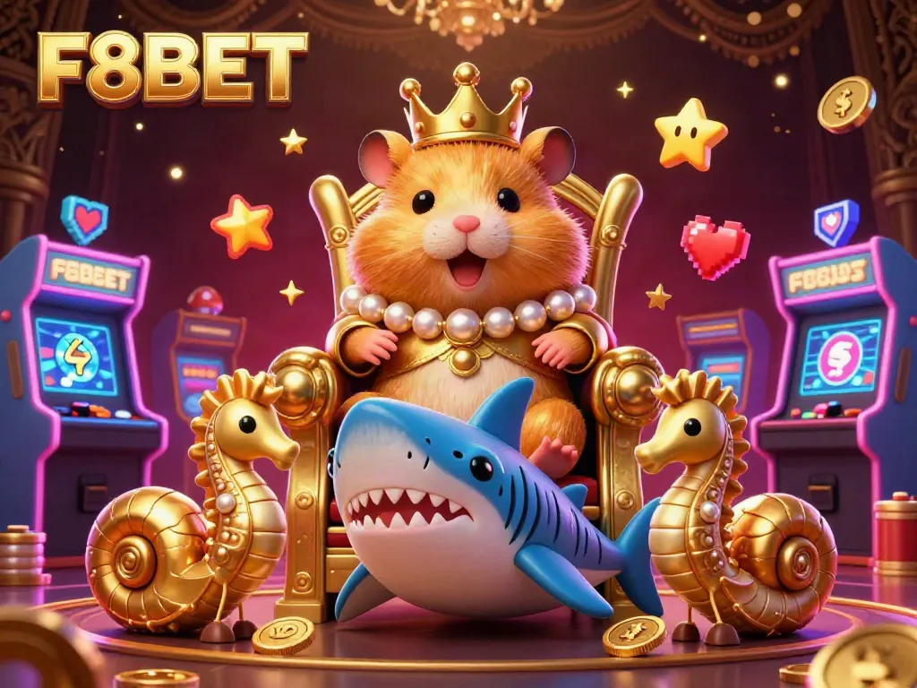 Engage in thrilling gameplay at F8BET with the vibrant and lively 3D casino atmosphere.